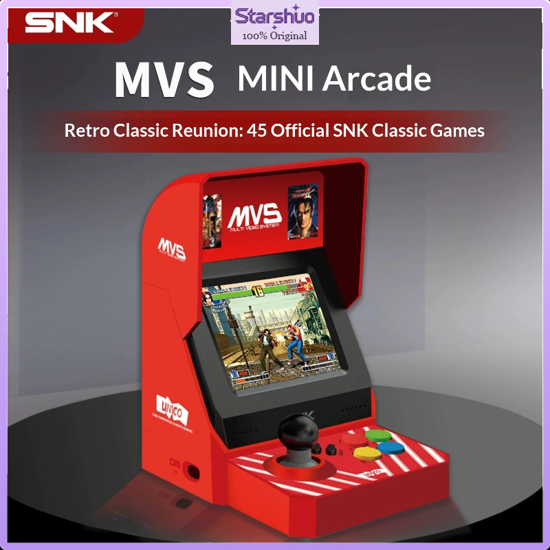 Arcade Vibes - Игровая консоль UNICO MVS Mini Arcade