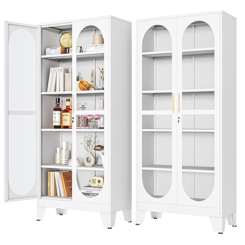 Glass Cabinet Display - Витрина с замком и стеклянной дверцей,