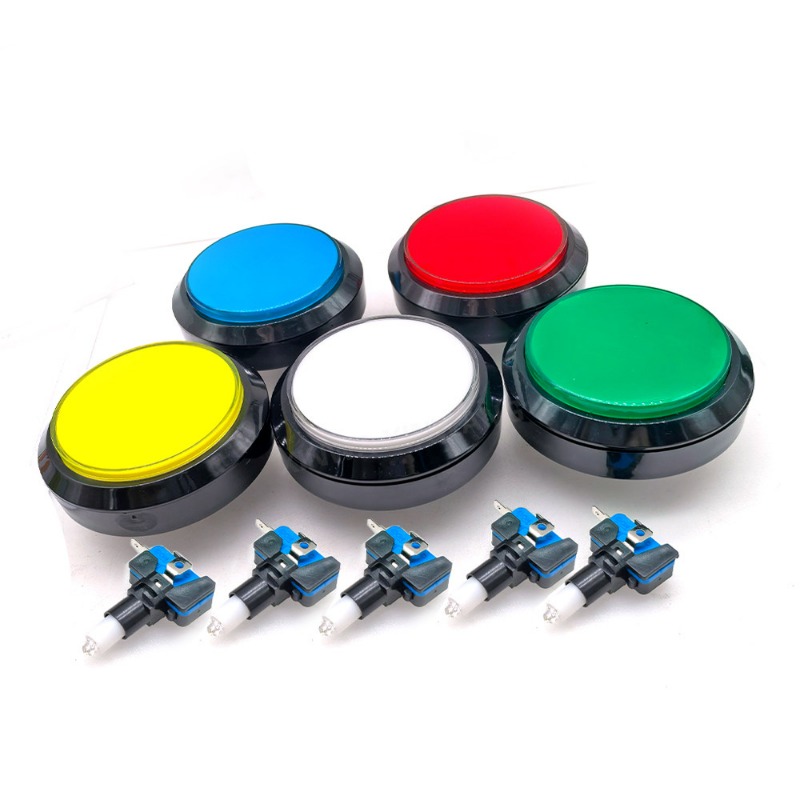 Whack A Mole Arcade - Кнопка для аркадных автоматов 100 мм,