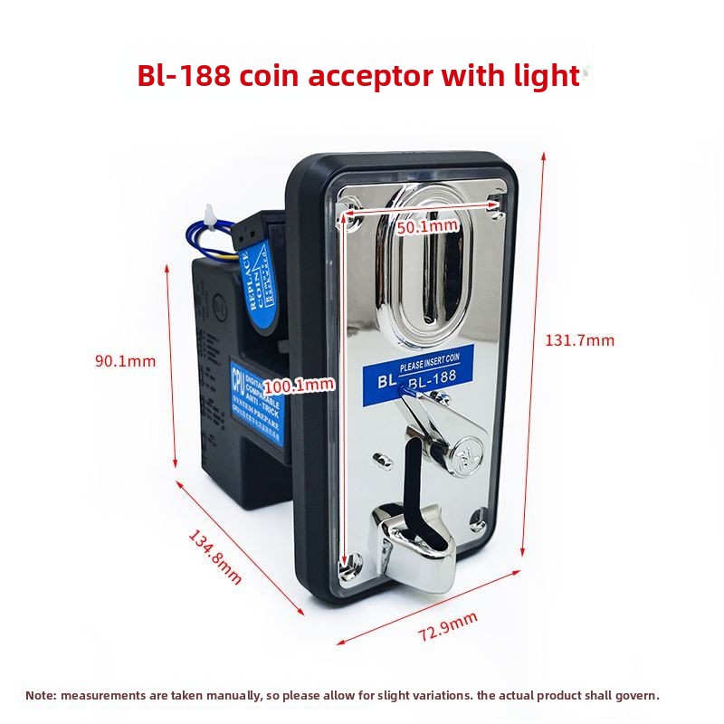 Coin Acceptor Selector - Монетоприемник BL188 с подсветкой и защитой