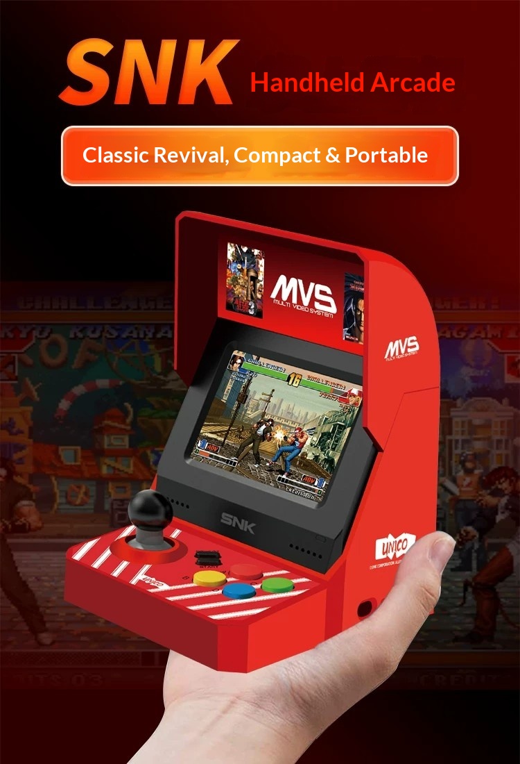 Игровая консоль UNICO MVS Mini – обзор и цена Arcade Vibes