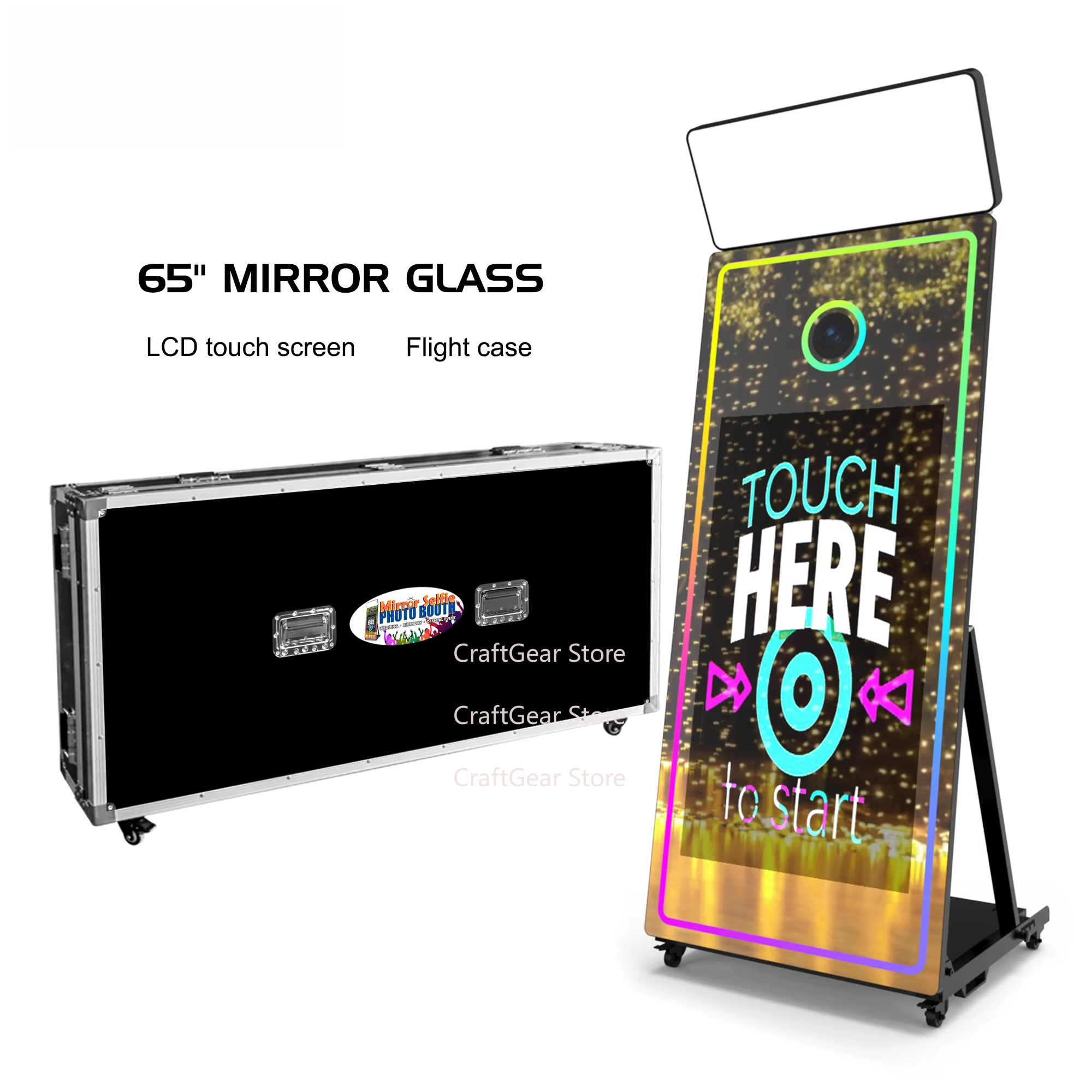 Портативная фотокабина для дро – обзор и цена Photo Booth Machine