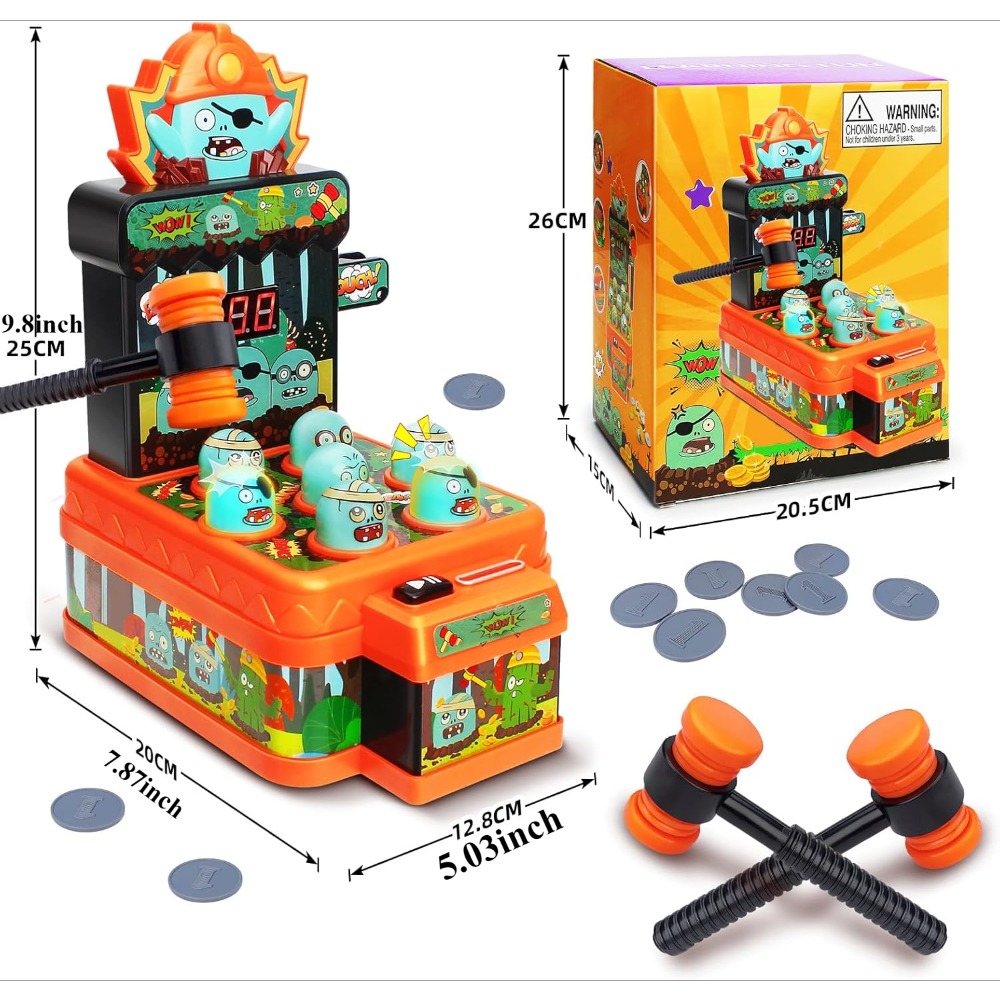 Аркадная игра, игрушки, белая  – обзор и цена Whack A Mole Arcade