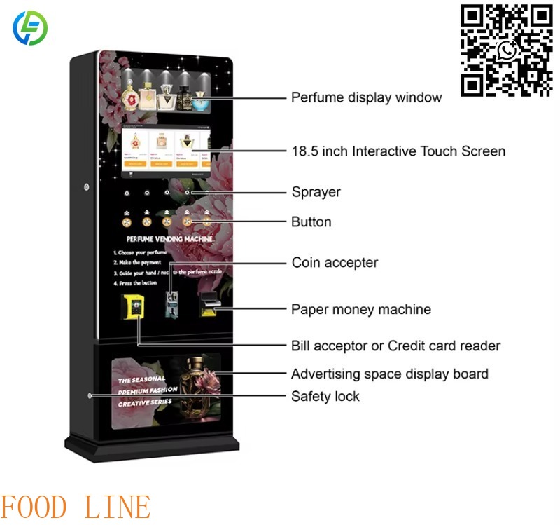 Настенный умный торговый автом – обзор и цена Commercial Vending Machine