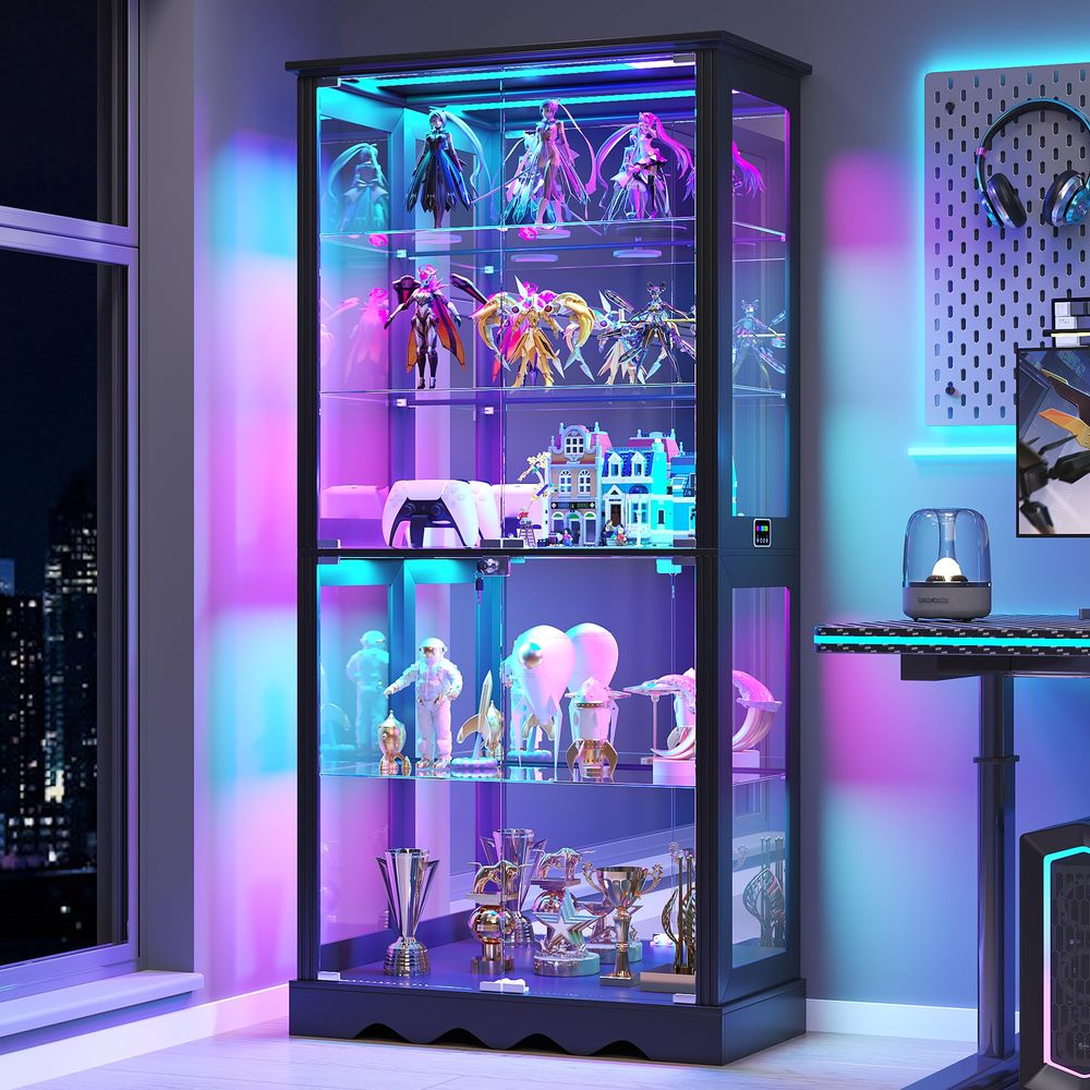 Витрина со стеклянными дверцам – обзор и цена Glass Cabinet Display