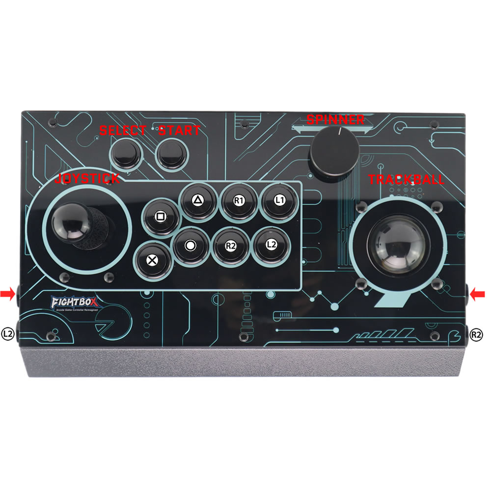 Игровой джойстик FightBox R10- – обзор и цена Trackball Controller Arcade