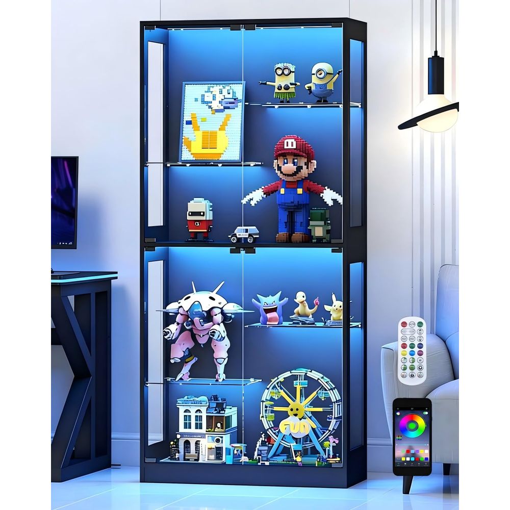 Витрина со стеклянными дверцам – обзор и цена Glass Cabinet Display