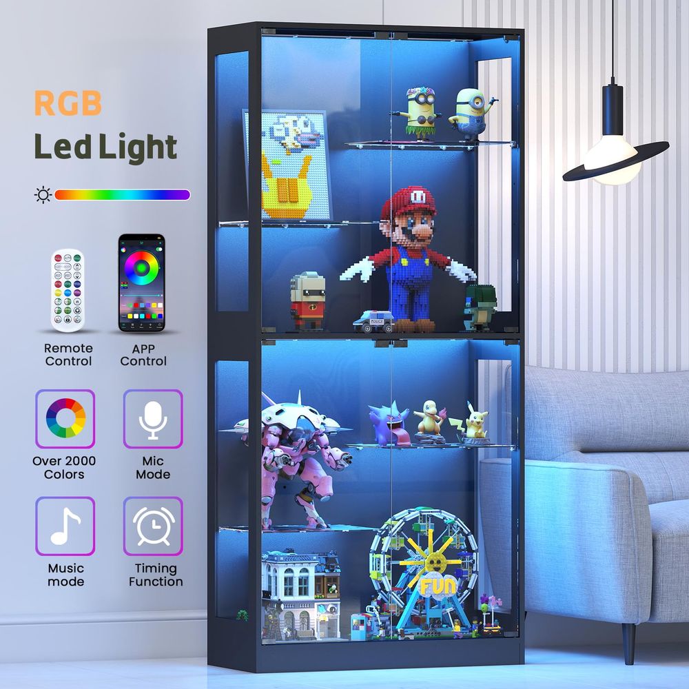 Витрина со стеклянными дверцам – обзор и цена Glass Cabinet Display