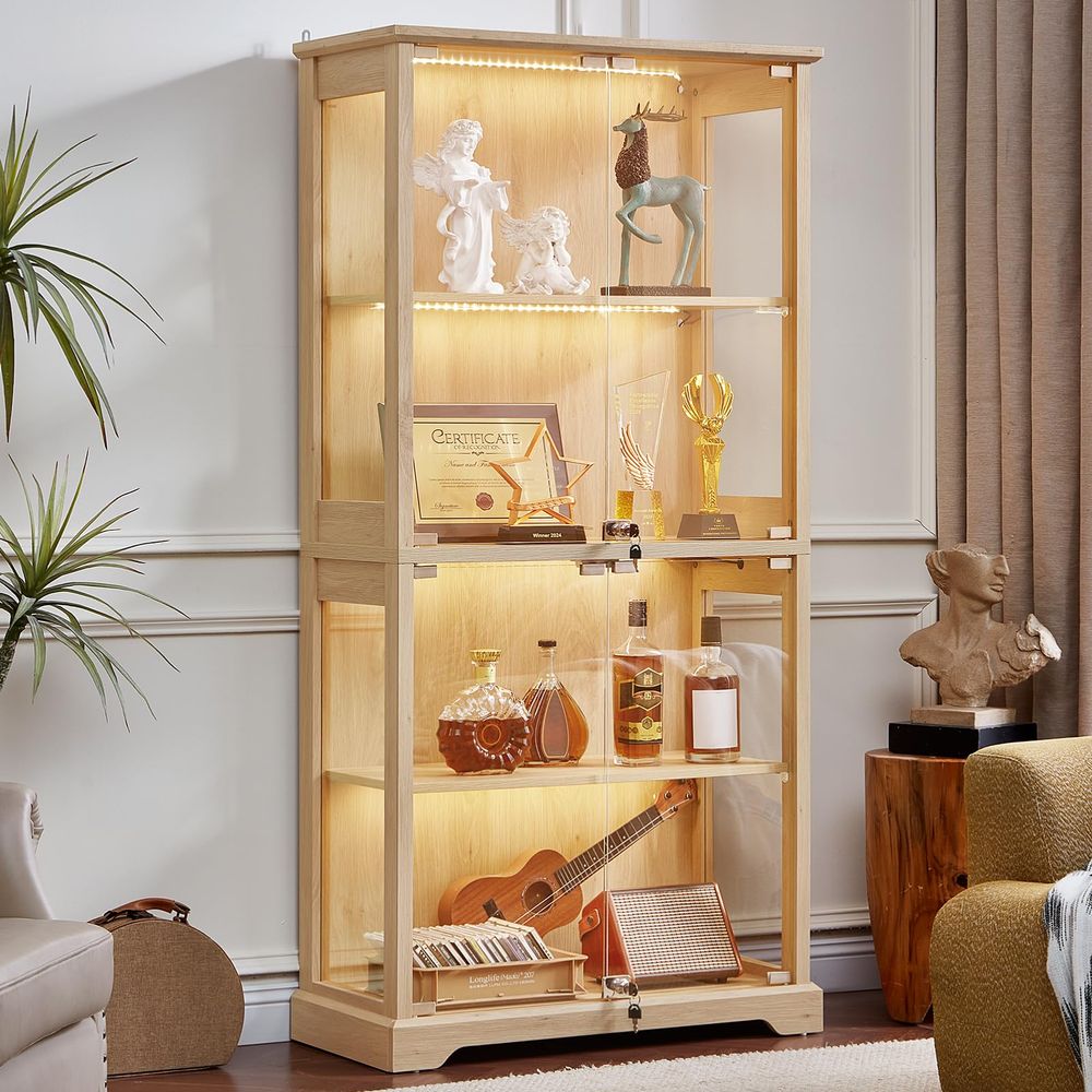 Стеклянный витринный шкаф в ст – обзор и цена Glass Cabinet Display