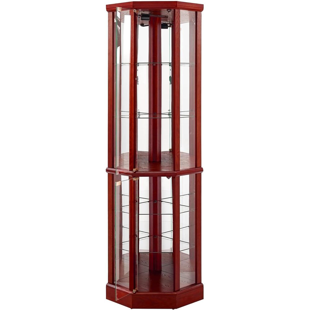 Витрина с подсветкой высотой 7 – обзор и цена Glass Cabinet Display