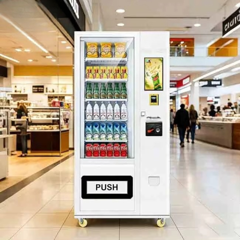 Умный торговый автомат для сне – обзор и цена Commercial Vending Machine